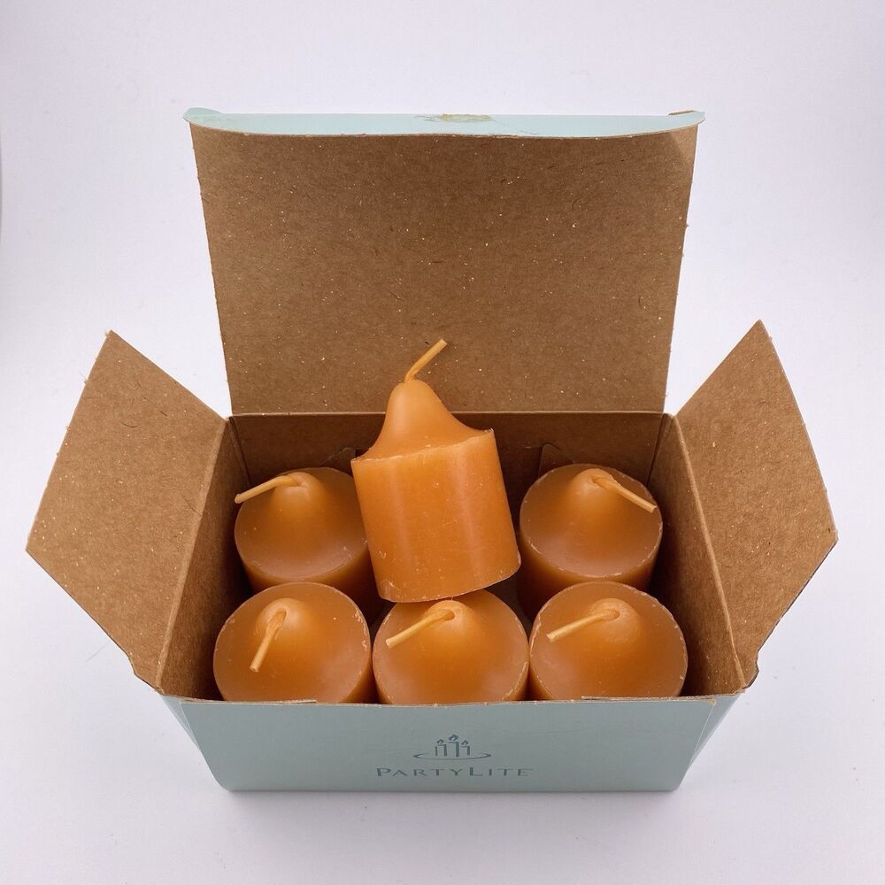 PartyLite PUMPKIN SPICE / PUMPKIN Votives V0640 New